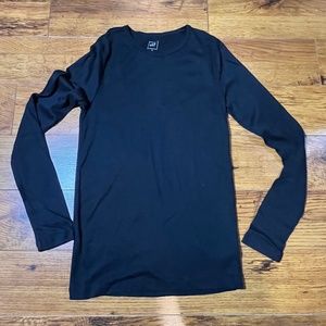 GAP Long Sleeve True Black shirt - Size M - Mod Crew